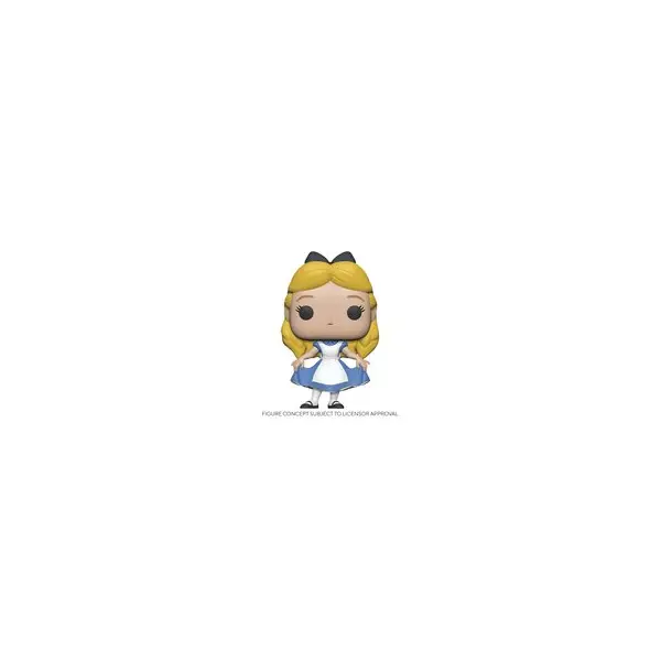 ALICE CURTSYING ALICE AU PAYS DES MERVEILLES FIGURINE POP DISNEY VINYL 9 CM