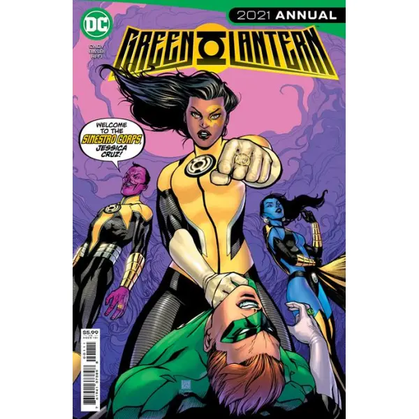GREEN LANTERN 2021 ANNUAL #1 CVR A BERNARD CHANG
