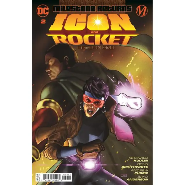 ICON & ROCKET SEASON ONE #2 (OF 6) CVR A TAURIN CLARKE