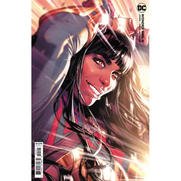 WONDER GIRL #4 CVR B JAMAL CAMPBELL CARD STOCK VAR