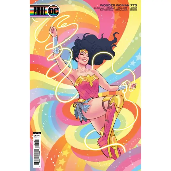 WONDER WOMAN #773 CVR C PAULINA GANUCHEAU PRIDE MONTH CARD STOCK VAR