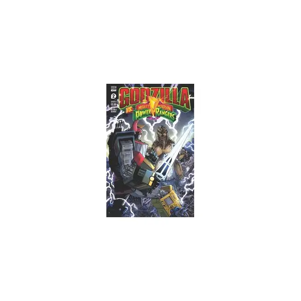 GODZILLA VS MMPR #2 (OF 5) CVR B NETHO DIAZ