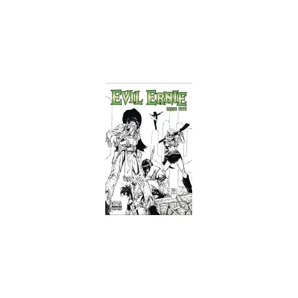 EVIL ERNIE #5 CVR C 10 COPY INCV TAN B&W