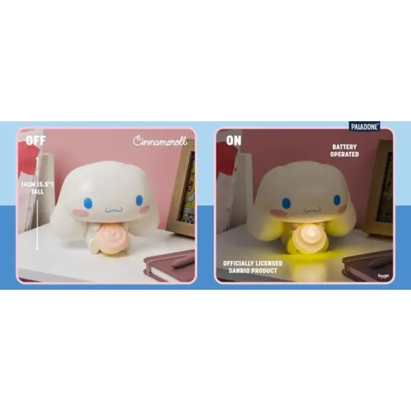 Sanrio - Lampe GloBuddies Cinnamoroll 14 cm