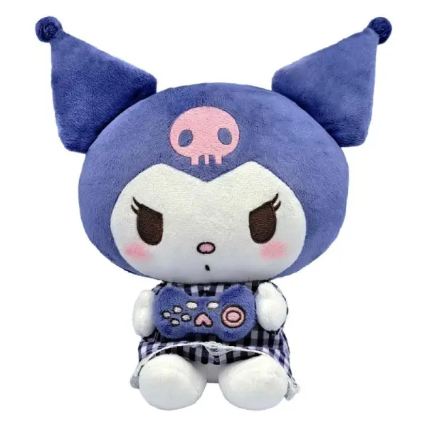 Sanrio - Peluche Kuromi Pyjama Style M 22 cm