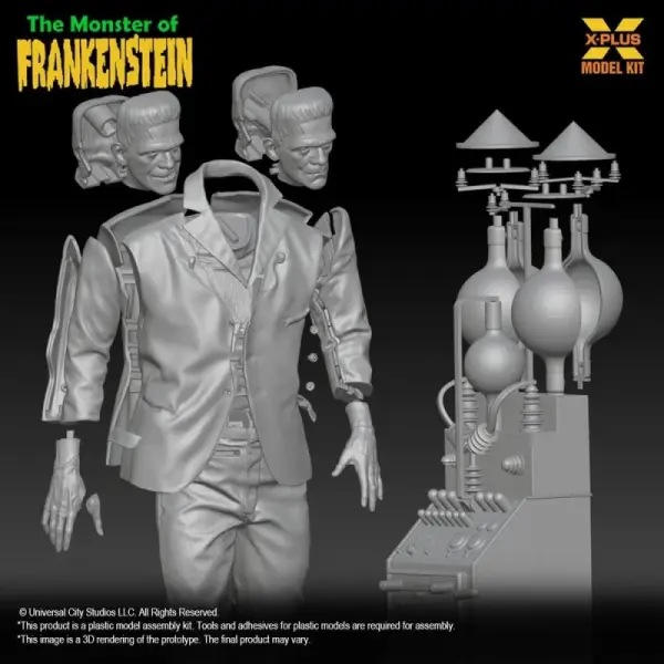 Frankenstein - Figurine Plastic Model Kit 1/8 The Monster of 27 cm