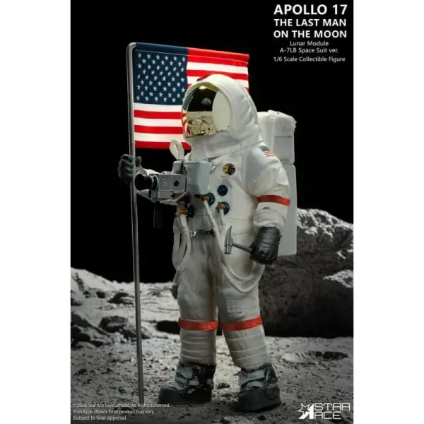 NASA - Figurine Apollo 17 1/6 The Last Man on the Moon 30 cm