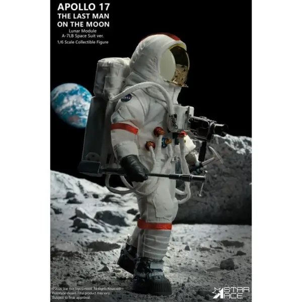 NASA - Figurine Apollo 17 1/6 The Last Man on the Moon 30 cm