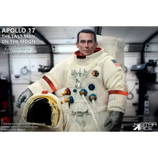 NASA - Figurine Apollo 17 1/6 The Last Man on the Moon 30 cm