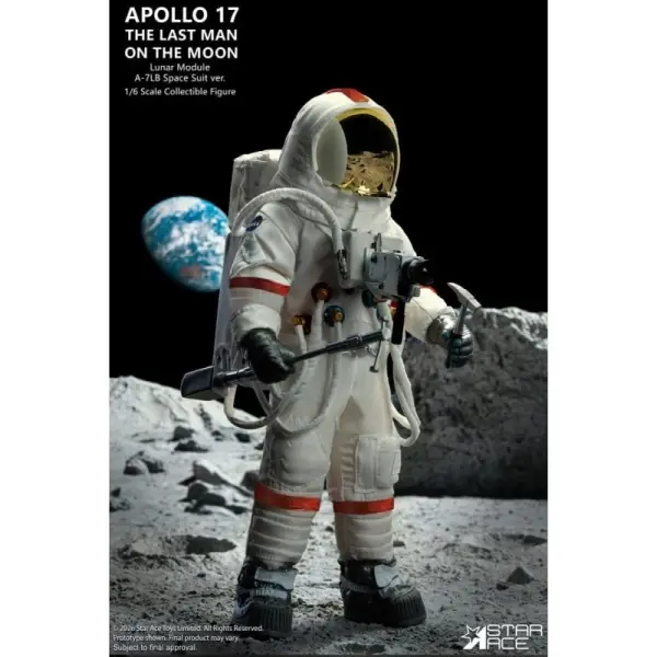 NASA - Figurine Apollo 17 1/6 The Last Man on the Moon 30 cm