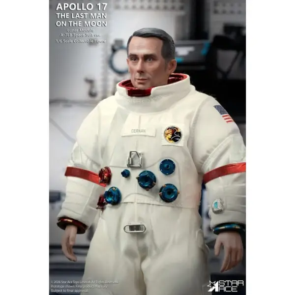 NASA - Figurine Apollo 17 1/6 The Last Man on the Moon 30 cm