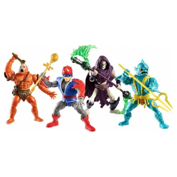 Les Maîtres de l' Univers - Pack 4 figurines Battle for Subternia 14 cm