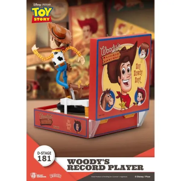 Toy Story - Figurine Record Player Series Woody's Record Player 13 cm