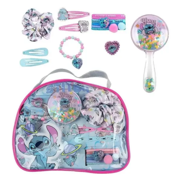 Lilo & Stitch - Set Accessoires de Beauté et Trousse de Toilette Lilo & Stitch