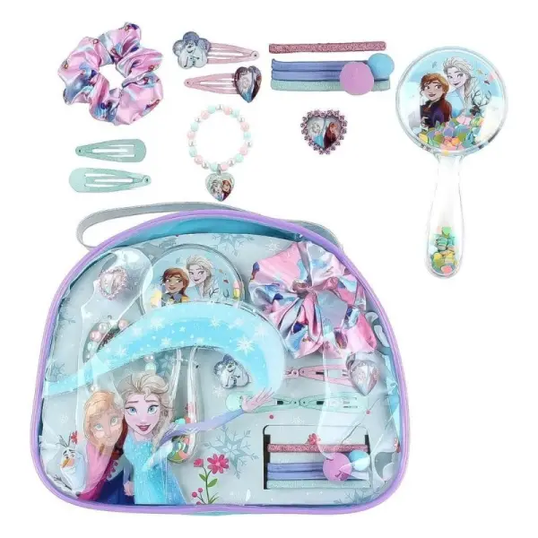 Disney - Set Accessoires de Beauté et Trousse de Toilette La Reine des neiges