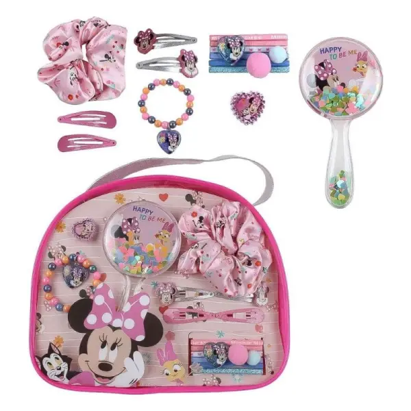 Disney - Set Accessoires de Beauté et Trousse de Toilette Minnie Mouse