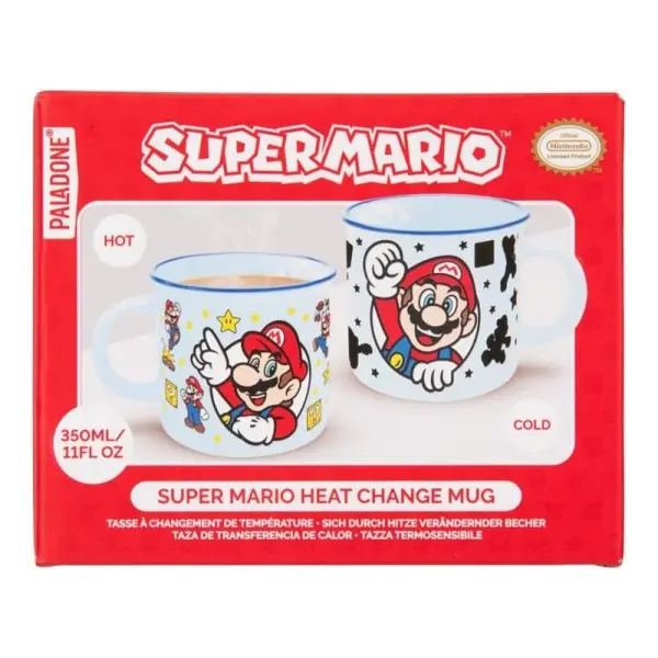 Super Mario - Mug effet thermique Mario
