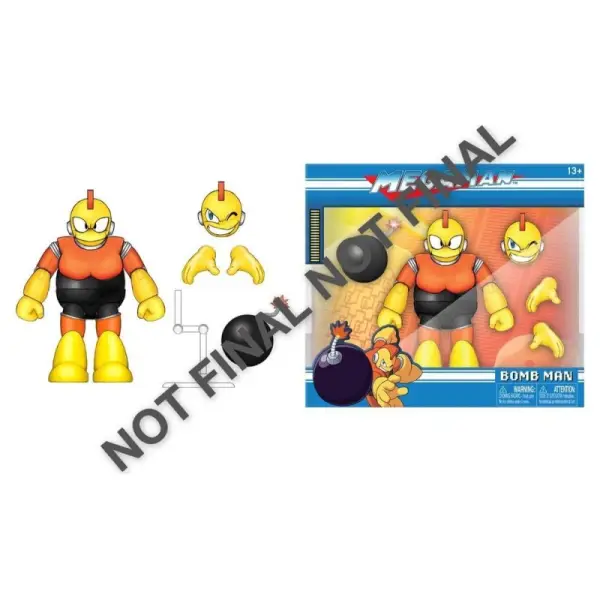 Mega Man - Figurine Bomb Man 13 cm