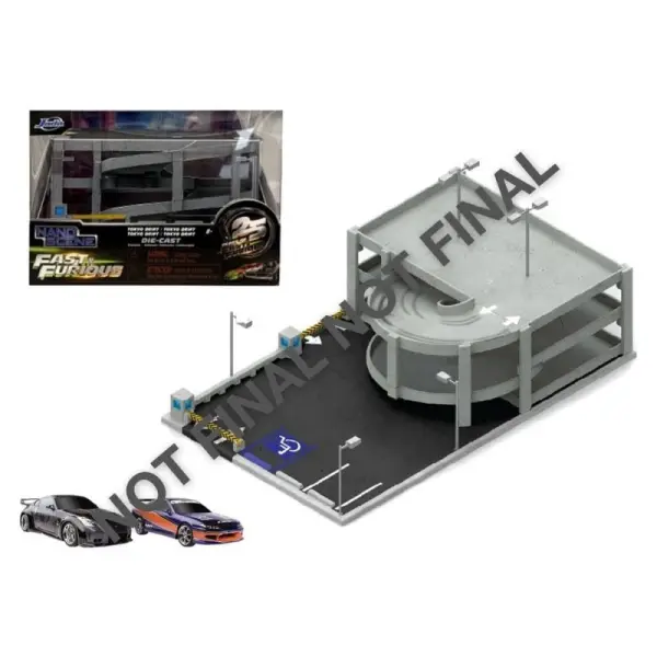 Fast & Furious - Diorama Nano Scene Tokyo Drift Garage