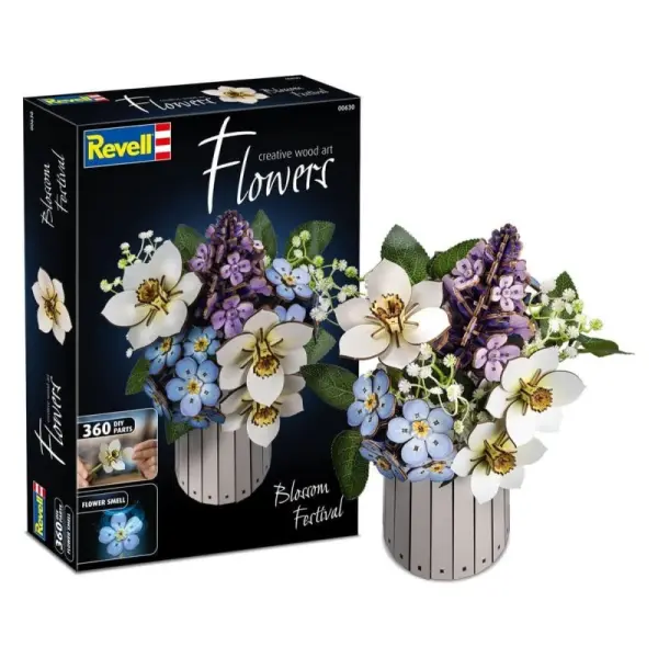 Revell - Fleurs en bois Blossom Festival 22 cm