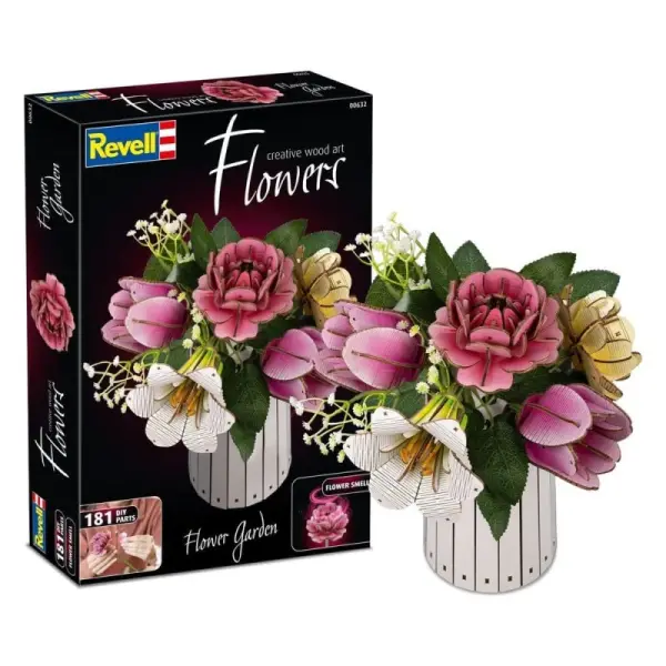 Revell - Fleurs en bois Flower Garden 22 cm