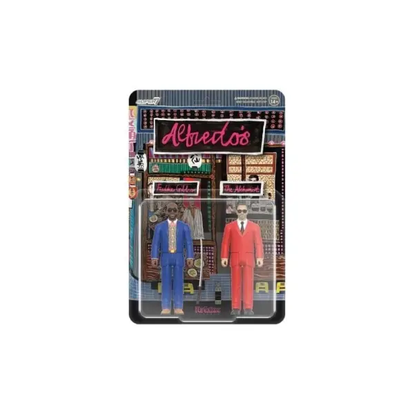 Alfredo - Pack 2 figurines ReAction Freddie Gibbs and The Alchemist 10 cm