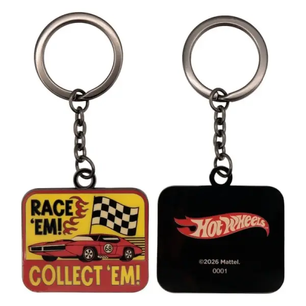 Hot Wheels - Porte-clés Hot Wheels Race 'Em Collect 'Em Édition Limitée