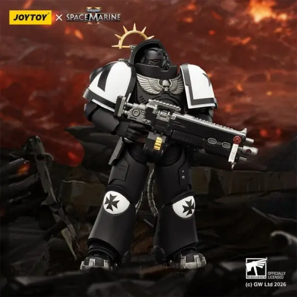 Warhammer 40k - Figurine Game Edition Black Templars Heavy Intercessor 13 cm