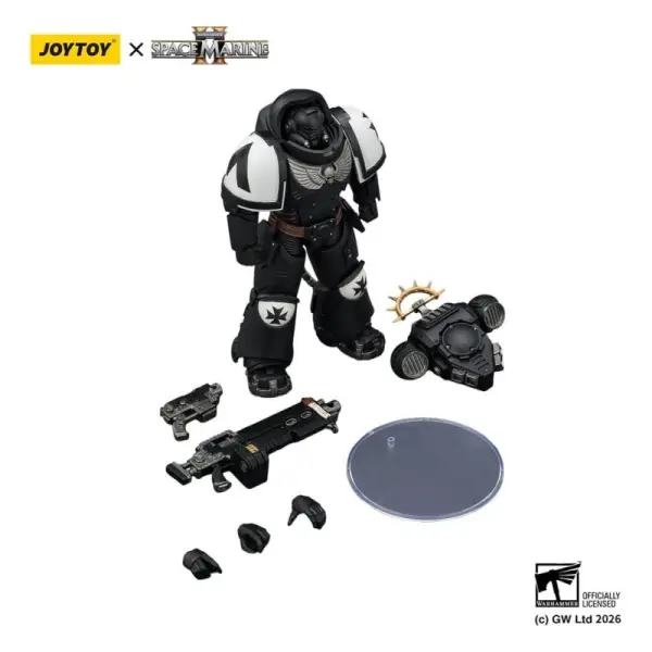 Warhammer 40k - Figurine Game Edition Black Templars Heavy Intercessor 13 cm