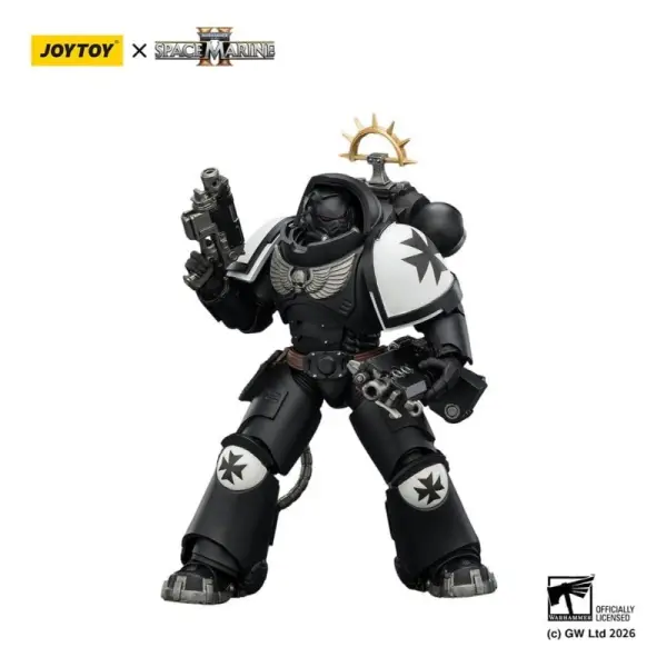 Warhammer 40k - Figurine Game Edition Black Templars Heavy Intercessor 13 cm