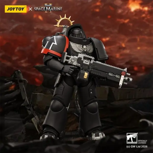 Warhammer 40k - Figurine Raven Guard Heavy Intercessor 13 cm