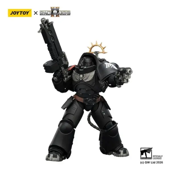 Warhammer 40k - Figurine Raven Guard Heavy Intercessor 13 cm