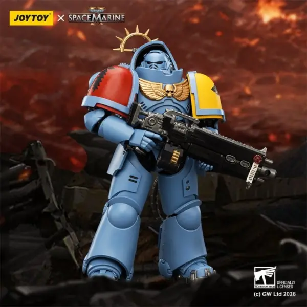 Warhammer 40k - Figurine Game Edition Space Wolves Heavy Intercessor 13 cm