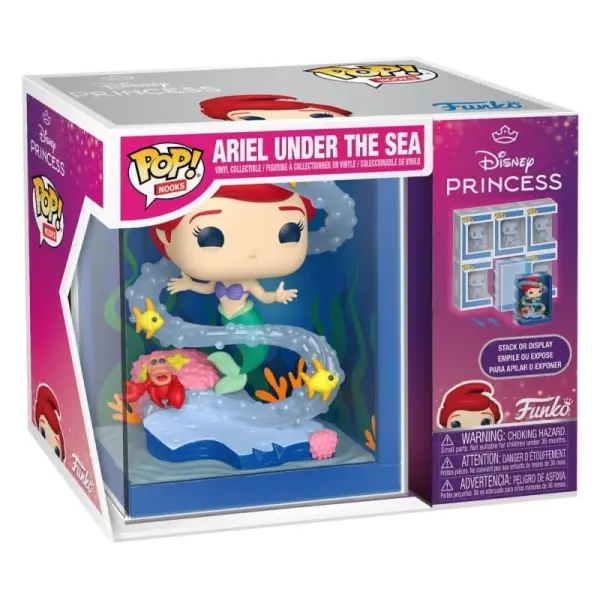 La Petite Sirène - Diorama POP! Book Nook Ariel sous l'océan 16 cm