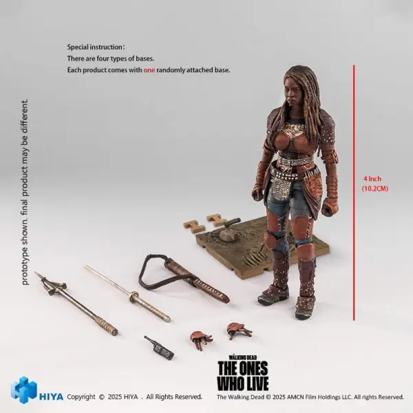 The Walking Dead: The Ones Who Lived - Figurine 1/18 Exquisite Mini Michonne 10 cm