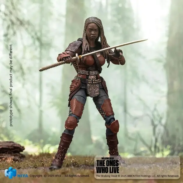 The Walking Dead: The Ones Who Lived - Figurine 1/18 Exquisite Mini Michonne 10 cm