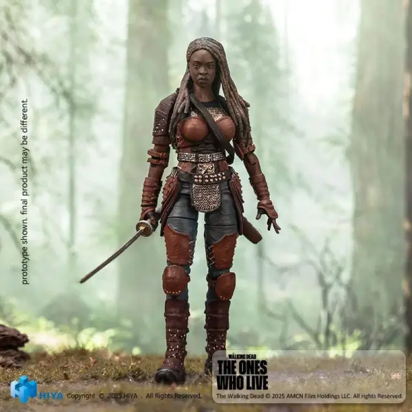 The Walking Dead: The Ones Who Lived - Figurine 1/18 Exquisite Mini Michonne 10 cm