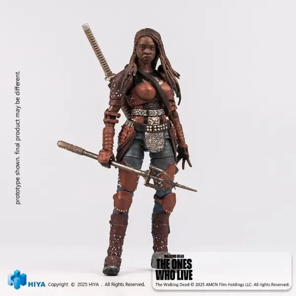 The Walking Dead: The Ones Who Lived - Figurine 1/18 Exquisite Mini Michonne 10 cm