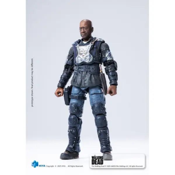 The Walking Dead: The Ones Who Lived - Figurine 1/18 Exquisite Mini Morgan 10 cm