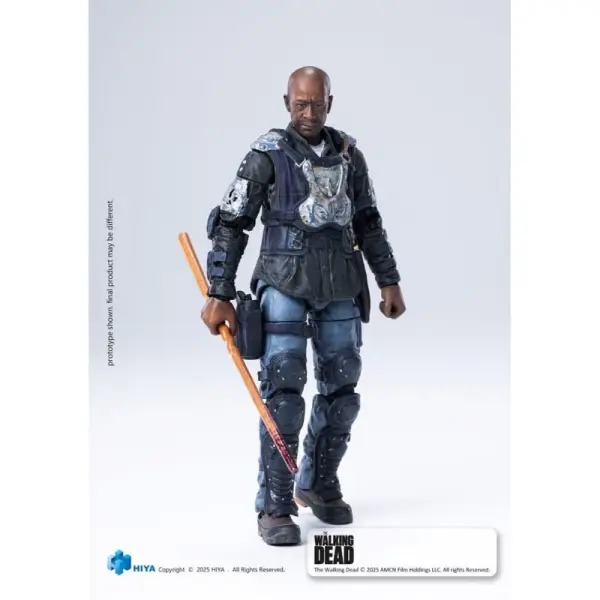 The Walking Dead: The Ones Who Lived - Figurine 1/18 Exquisite Mini Morgan 10 cm