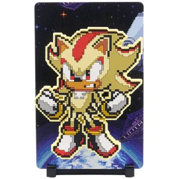 Sonic the Hedgehog (Modern) - Magnet à collectionner FiGGYZ Super Shadow 11 cm