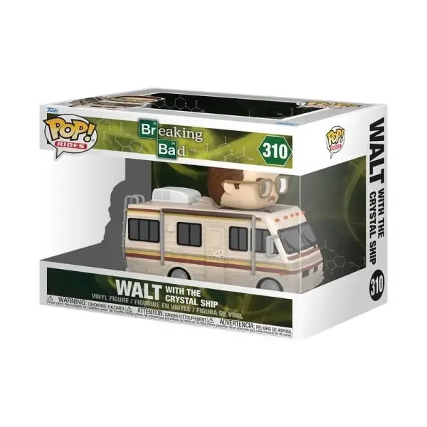 Breaking Bad - Figurine POP! Rides Deluxe Walt/RV 9 cm