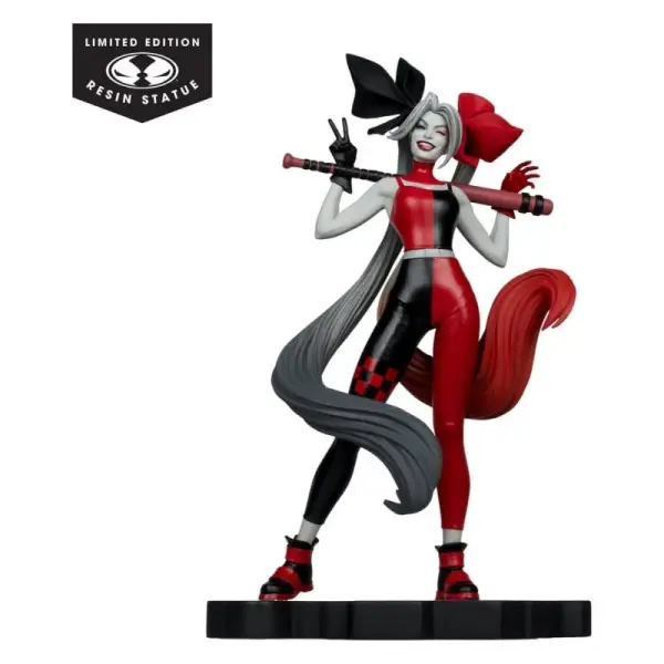 DC Direct - Statuette Harley Quinn: Red, White & Black 1/10 Harley Quinn by Alex Garner 21 cm
