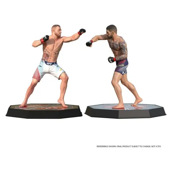 UFC - Pack 2 figurines McFarlane's SportsPicks Ilia Topuria vs Justin Gaethje (Freedom 250) 18 cm