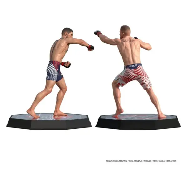 UFC - Pack 2 figurines McFarlane's SportsPicks Ilia Topuria vs Justin Gaethje (Freedom 250) 18 cm