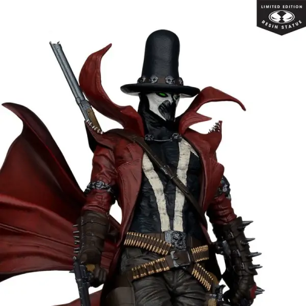Spawn - Statuette Black White & Red All Over 1/10 Gunslinger Spawn by Todd McFarlane 23 cm