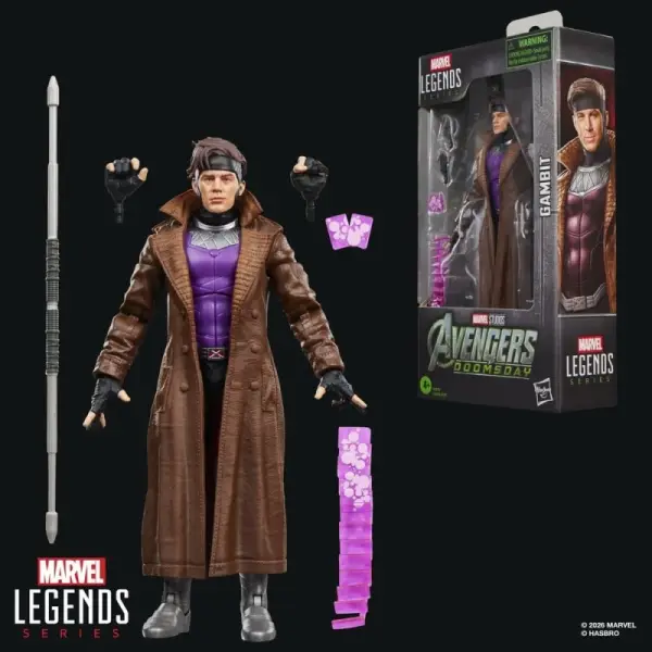 Avengers: Doomsday Marvel Legends - Figurine Gambit 15 cm