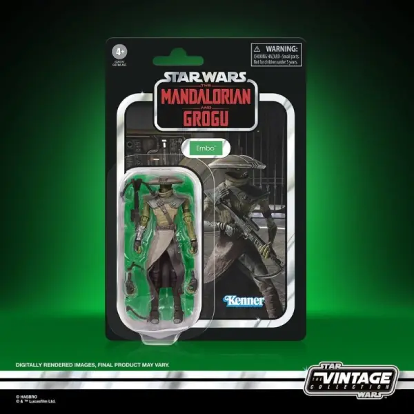 Star Wars: Le Mandalorien et Grogu - Figurine Vintage Collection Embo 10 cm