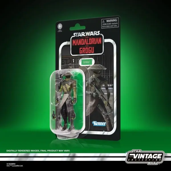 Star Wars: Le Mandalorien et Grogu - Figurine Vintage Collection Embo 10 cm