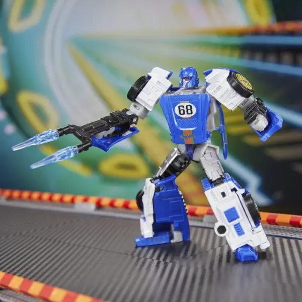 Transformers X Hot Wheels Collaborative - Figurine Deluxe Class El Segundo Coupe 13 cm